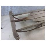 (F-2) Vintage Snow Sled 32 1/2" Lon...