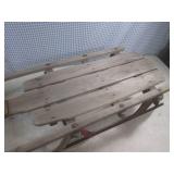 (F-2) Vintage Snow Sled 32 1/2" Lon...