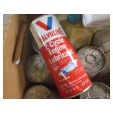 (A-3) Assorted Motor Oil, Carb Clea...