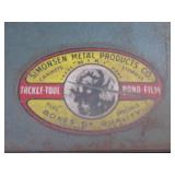 (F-3) 2 Vintage Metal 4-Drawer Orga...