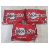 (B-2) 3 Bags of Snack Size Mounds C...