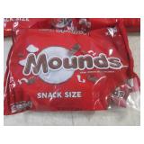 (B-2) 3 Bags of Snack Size Mounds C...