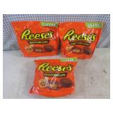 (B-2) 3 Bags of Share Pack Reeses P...