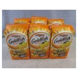 (C-1) 6 Bags of Gold Fish Snack Cra...