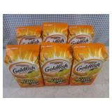 (C-1) 6 Bags of Gold Fish Snack Cra...