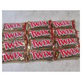 (B-3) 12 Twix 2 Cookie Bars Past Da...