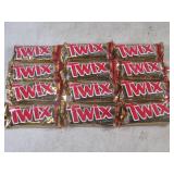 (B-3) 12 Twix 2 Cookie Bars Past Da...