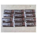 (B-3) 12 Hersheys Milk Chocolate Ca...