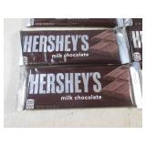 (B-3) 12 Hersheys Milk Chocolate Ca...