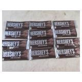 (B-3) 12 Hersheys Milk Chocolate Ca...