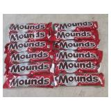 (B-3) 12 Mounds Candy Bars Past Dat...
