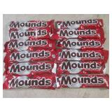 (B-3) 12 Mounds Candy Bars Past Dat...