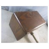 (EC1) Vintage Wood Toilet Water Tan...