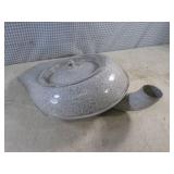 (EW4) Vintage Bed Pan with Lid...