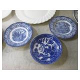 (EW6) Assorted Vintage Plates and B...
