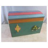 (A-2) Kids Theme Wood Chest 14" x 9...