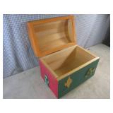 (A-2) Kids Theme Wood Chest 14" x 9...