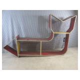 (FDS) Metal Arrow Wall Shelf 33" x ...