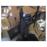 (FRNT) TV Stand with Black Glass Sh...