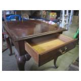 (FRNT) Wood End Table with Drawer 2...