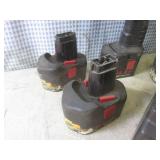 (D-2) Snap-On Cordless Drill, Batte...