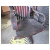 (FRNT) Vintage Wood Phoenix Chair C...