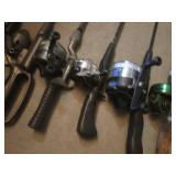 (G-1) Assortment of Fishing Rods wi...