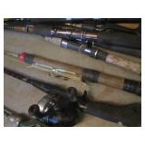 (G-1) Assortment of Fishing Rods wi...