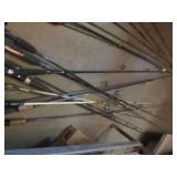 (G-1) Assortment of Fishing Rods wi...