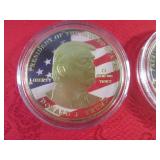 (CNTR) 2 Donald J Trump Coins/Token...