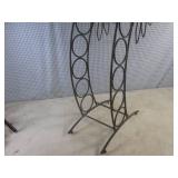 (EC1) Metal Wine Rack 30" Tall...