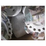 (F-2) Box Full of White / Milk Glas...