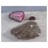 (BS) 2 Cut Polished Stones and Ston...