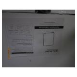 metal frame mirror 39.5 x 30...