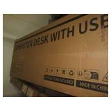 computer desk with usb...