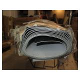 roll of black viynl 6 foot long...