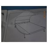 double out door chair with shade...
