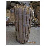 roll of wood snow fence...