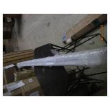 5 foot wooden hand rail...