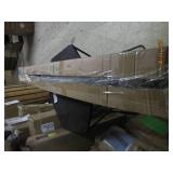 4 step black handrail...