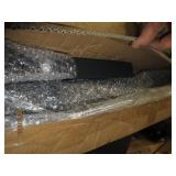 4 step black handrail...