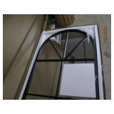 arched window mirror...