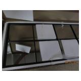arched window mirror...