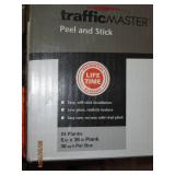 6 packages of traffic master peel a...