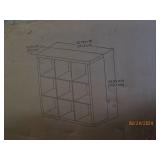 better homes and garden 9 cube orga...
