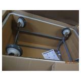 deluxe antimicrobial laundry cart...