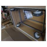 deluxe antimicrobial laundry cart...