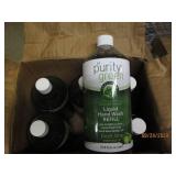 case of 6/33.8 oz bottles of purity...