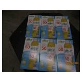 6 packages of 2 alba broad spectrum...