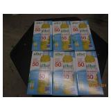 6 packages of 2 alba broad spectrum...